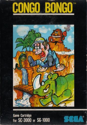 Cover Congo Bongo for Master System II